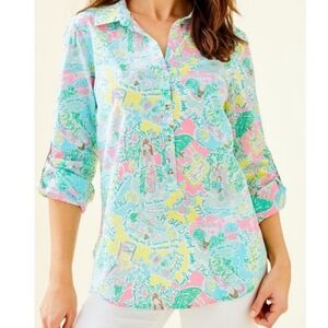 Lilly Pulitzer Captiva Tunic In the Beginning